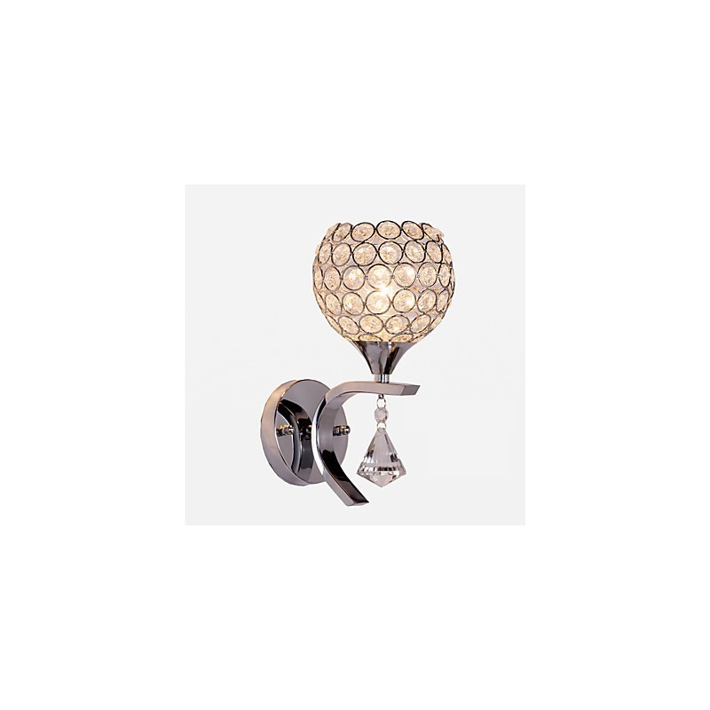 Moderní moderní galvanizovaná funkce Max Crystal pro křišťálové ambientní osvětlení nástěnné nástěnné svítidlo