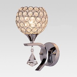 Moderní moderní galvanizovaná funkce Max Crystal pro křišťálové ambientní osvětlení nástěnné nástěnné svítidlo