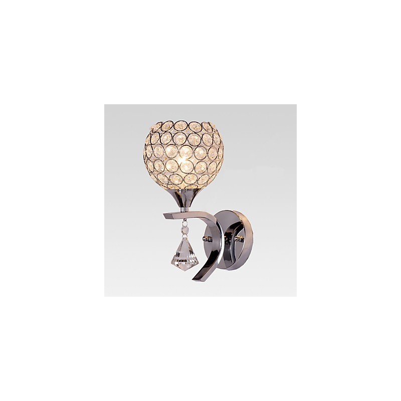 Moderní moderní galvanizovaná funkce Max Crystal pro křišťálové ambientní osvětlení nástěnné nástěnné svítidlo