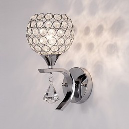 Moderní moderní galvanizovaná funkce Max Crystal pro křišťálové ambientní osvětlení nástěnné nástěnné svítidlo