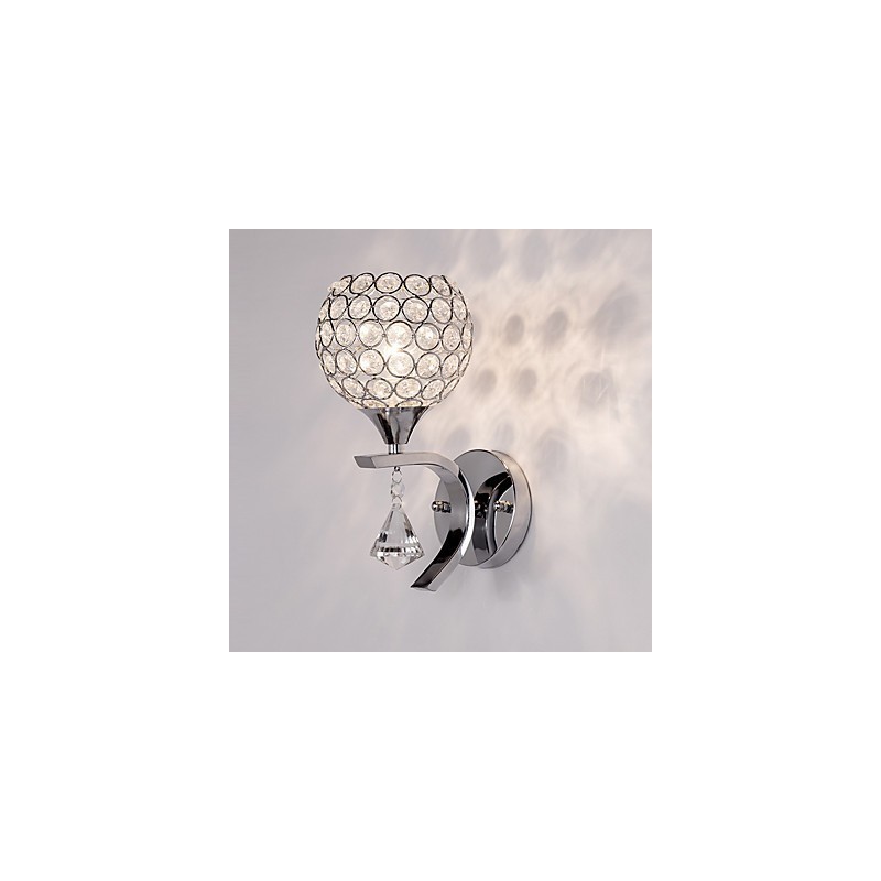 Moderní moderní galvanizovaná funkce Max Crystal pro křišťálové ambientní osvětlení nástěnné nástěnné svítidlo
