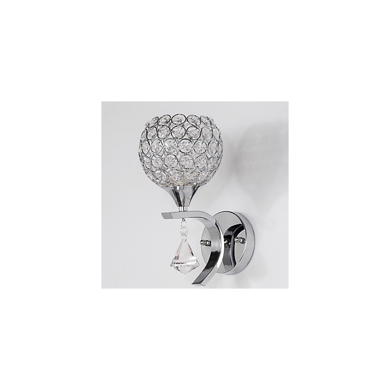 Moderní moderní galvanizovaná funkce Max Crystal pro křišťálové ambientní osvětlení nástěnné nástěnné svítidlo