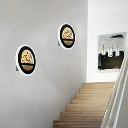Moderní minimalistická nástěnná lampa Vstupní schodišťová lampa Creative Hotel La Terrazza Project Lamps