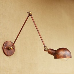 Jednoduchá retro malba na venkově pro ochranu očí s houpacím ramenem ve stylu miniaplikace na nástěnné svícny s okolním světlem