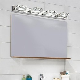 Koupelnové toaletní světlo Crystal Make Up Mirror Light 4 světla Koupelnové osvětlení ložnice