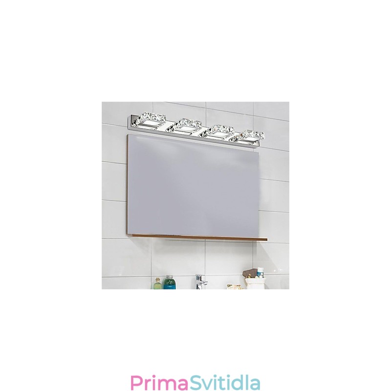 Koupelnové toaletní světlo Crystal Make Up Mirror Light 4 světla Koupelnové osvětlení ložnice