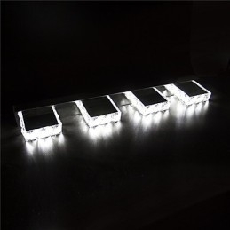 Koupelnové toaletní světlo Crystal Make Up Mirror Light 4 světla Koupelnové osvětlení ložnice
