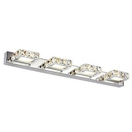 Koupelnové toaletní světlo Crystal Make Up Mirror Light 4 světla Koupelnové osvětlení ložnice