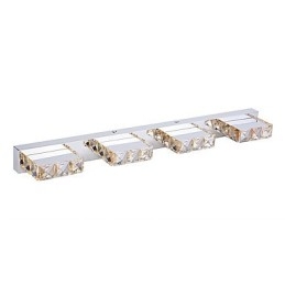 Koupelnové toaletní světlo Crystal Make Up Mirror Light 4 světla Koupelnové osvětlení ložnice