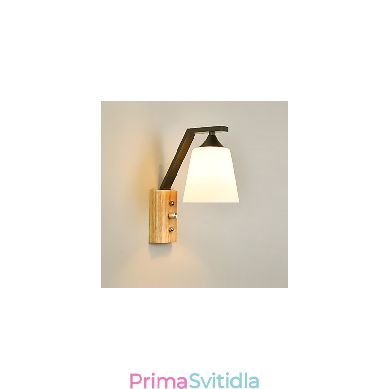 Jednoduchá venkovská funkce pro ochranu zraku Nástěnné svítidlo s okolním světlem Nové čínské moderní minimalistické kreativní ložnice