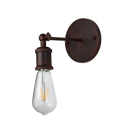 Nástěnné světlo Nástěnné svítidla Nástěnné železo Nástěnná lampa Němá černá lampa se světelným mečem na zdi