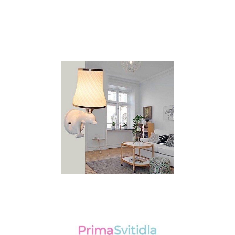 Vintage galvanicky pokovené nástěnné nástěnné svítidlo Downlight