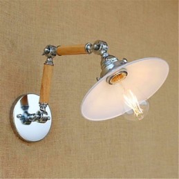 Rustic Lodge Country Chrome funkce pro otočné rameno Ambient Light Swing Arm