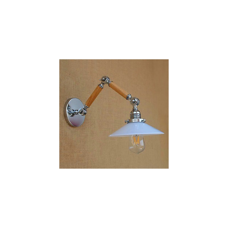 Rustic Lodge Country Chrome funkce pro otočné rameno Ambient Light Swing Arm