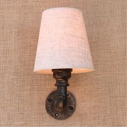 Rustic Lodge mosazný prvek pro nástěnné svítidlo s okolním osvětlením