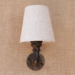Rustic Lodge mosazný prvek pro nástěnné svítidlo s okolním osvětlením