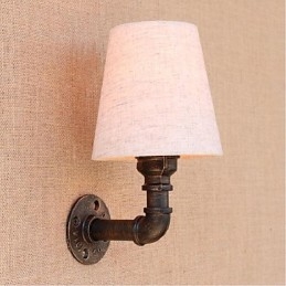 Rustic Lodge mosazný prvek pro nástěnné svítidlo s okolním osvětlením