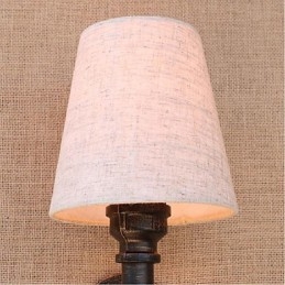 Rustic Lodge mosazný prvek pro nástěnné svítidlo s okolním osvětlením