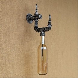 Rustic Lodge Silver Funkce pro nástěnné svítidlo s okolním osvětlením