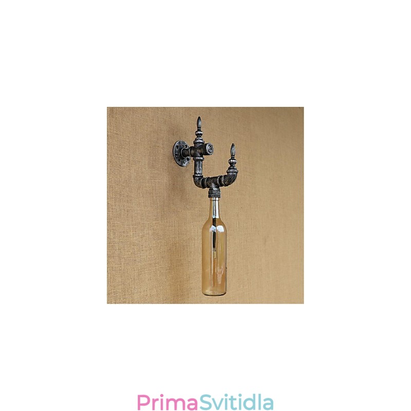 Rustic Lodge Silver Funkce pro nástěnné svítidlo s okolním osvětlením