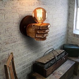 Rustic Lodge Painting funkce pro nástěnné svítidlo s okolním osvětlením