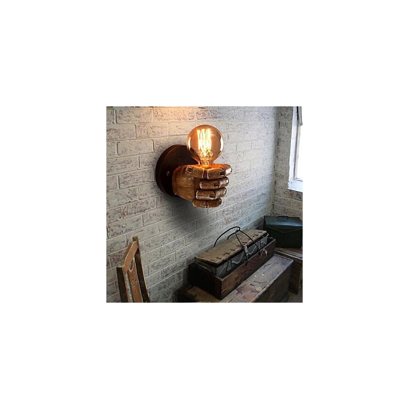 Rustic Lodge Painting funkce pro nástěnné svítidlo s okolním osvětlením