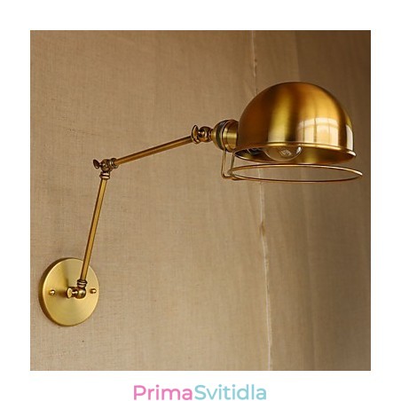 Industriální retro evropský styl vesnice charakter osvětlení dekorativní nástěnná lampa Železné rameno Industriální retro evropský styl vesnice charakter osvětlení dekorativní nástěnná lampa Železné rameno