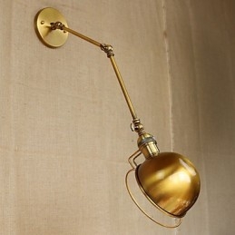 Industriální retro evropský styl vesnice charakter osvětlení dekorativní nástěnná lampa Železné rameno