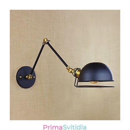 Industriální retro evropský styl vesnice charakter osvětlení dekorativní nástěnná lampa Železné rameno Industriální retro evropský styl vesnice charakter osvětlení dekorativní nástěnná lampa Železné rameno