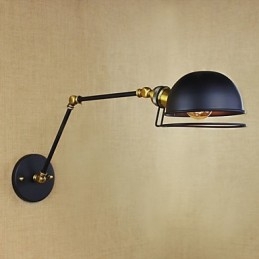 Industriální retro evropský styl vesnice charakter osvětlení dekorativní nástěnná lampa Železné rameno