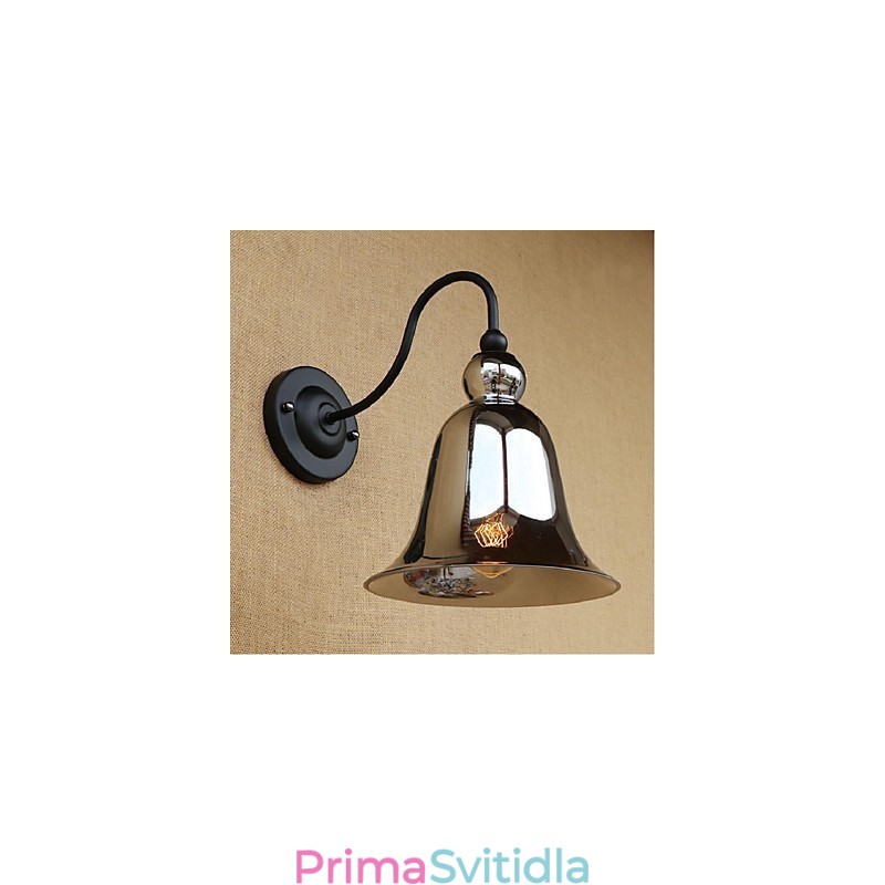 Rustic Lodge Silver Funkce pro nástěnné svítidlo Downlight Wall Sconces