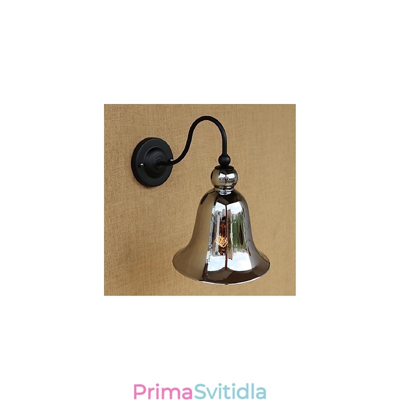 Rustic Lodge Silver Funkce pro nástěnné svítidlo Downlight Wall Sconces