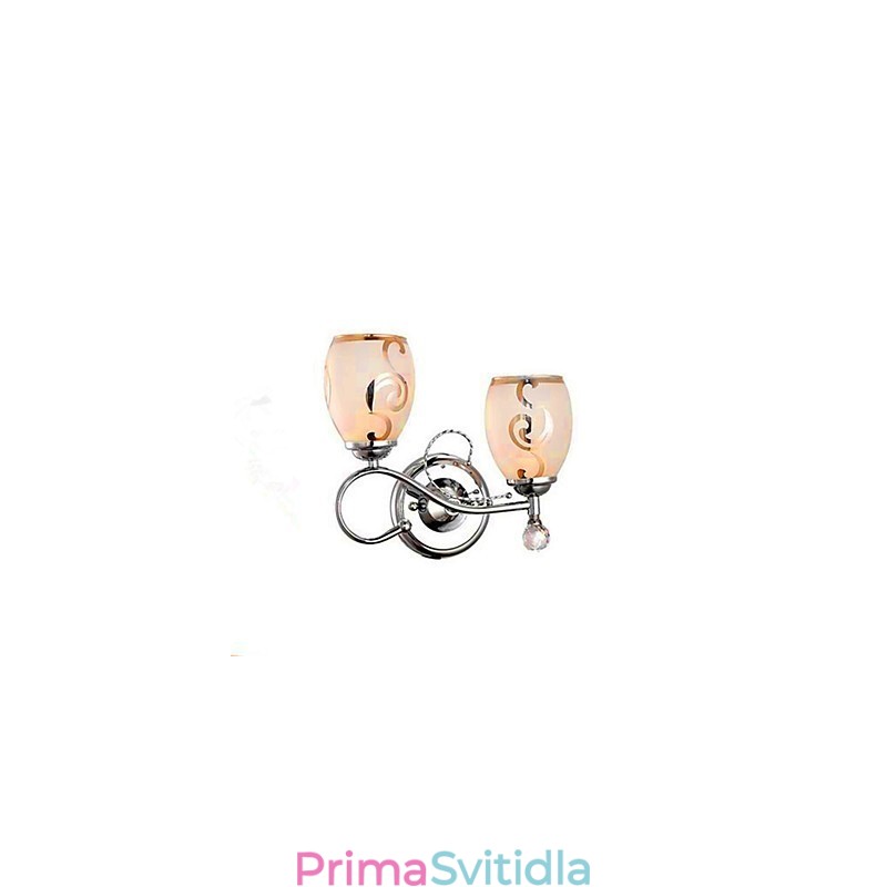 Moderní moderní galvanicky pokovená funkce pro nástěnné nástěnné nástěnné svítidla ve stylu křišťálového mini