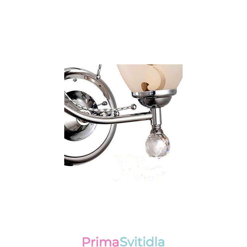 Moderní moderní galvanicky pokovená funkce pro nástěnné nástěnné nástěnné svítidla ve stylu křišťálového mini