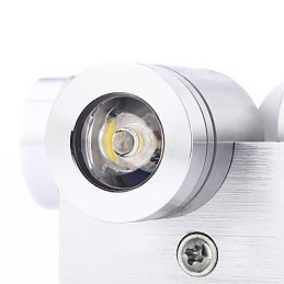 Lampa Noční Lampa Nástěnná Lampa Ložnice Obývací pokoj Hotelová chodba Moderní Minimalistická Kreativní Křížová nástěnná LampaV