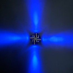 Lampa Noční Lampa Nástěnná Lampa Ložnice Obývací pokoj Hotelová chodba Moderní Minimalistická Kreativní Křížová nástěnná LampaV