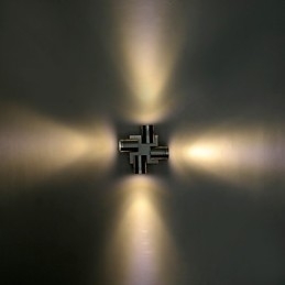 Lampa Noční Lampa Nástěnná Lampa Ložnice Obývací pokoj Hotelová chodba Moderní Minimalistická Kreativní Křížová nástěnná LampaV