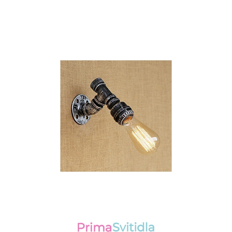 Funkce country retro vintage malby pro nástěnné svítidlo s okolním osvětlením v mini stylu