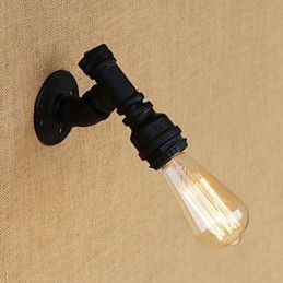 Funkce country retro vintage malby pro nástěnné svítidlo s okolním osvětlením v mini stylu