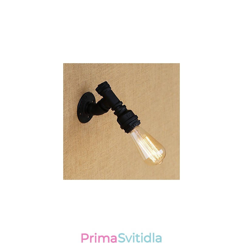 Funkce country retro vintage malby pro nástěnné svítidlo s okolním osvětlením v mini stylu