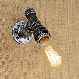 Funkce country retro vintage malby pro nástěnné svítidlo s okolním osvětlením v mini stylu