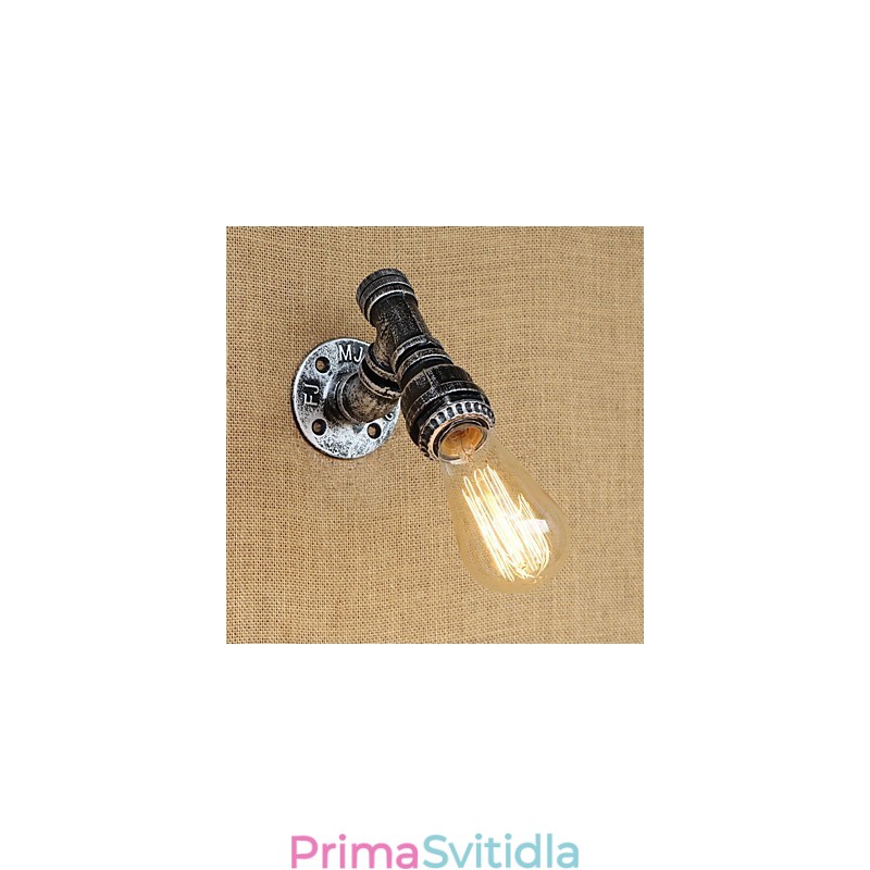 Funkce country retro vintage malby pro nástěnné svítidlo s okolním osvětlením v mini stylu