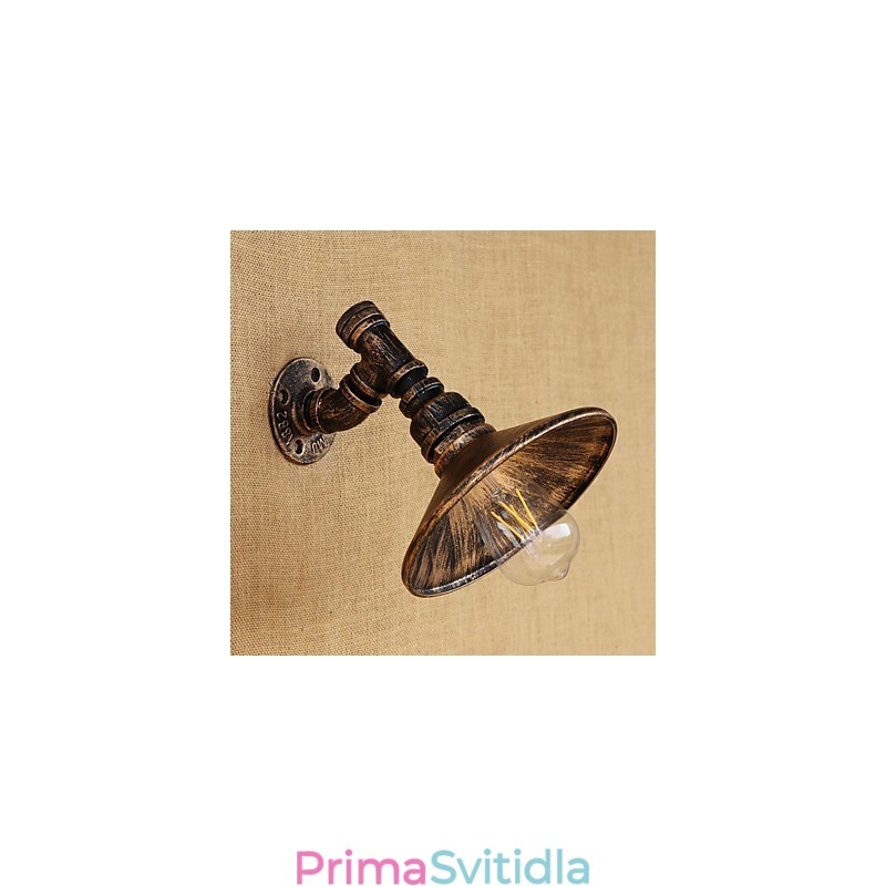 Funkce country retro malby pro nástěnné nástěnné osvětlení s okolním světlem v mini stylu
