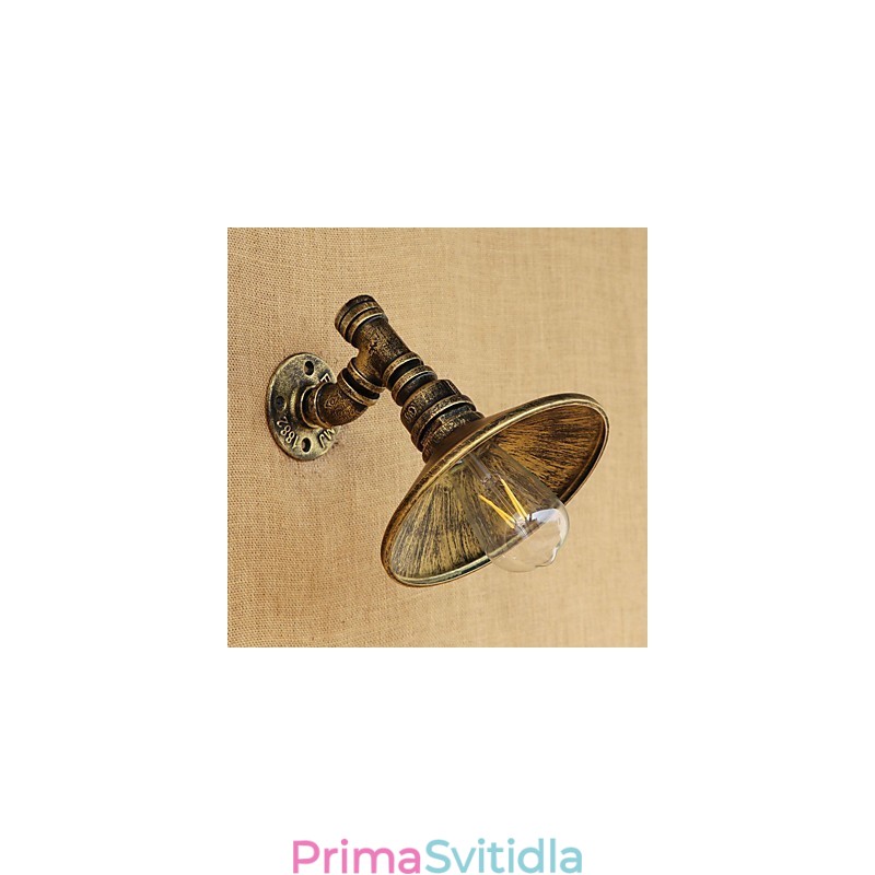 Funkce country retro malby pro nástěnné nástěnné osvětlení s okolním světlem v mini stylu