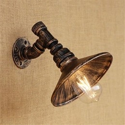 Funkce country retro malby pro nástěnné nástěnné osvětlení s okolním světlem v mini stylu