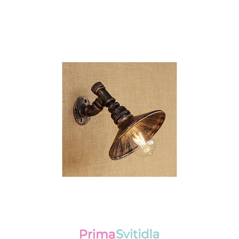 Funkce country retro malby pro nástěnné nástěnné osvětlení s okolním světlem v mini stylu