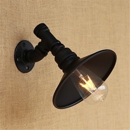 Funkce country retro malby pro nástěnné nástěnné osvětlení s okolním světlem v mini stylu