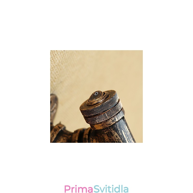 Funkce country retro malby pro nástěnné nástěnné osvětlení s okolním světlem v mini stylu