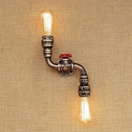 Rustic Lodge Country mosazný prvek pro nástěnné svítidlo s okolním osvětlením v mini stylu