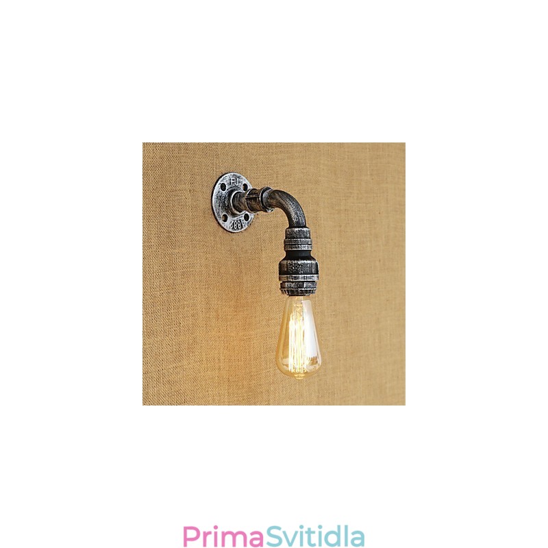 Venkovský retro vintage obraz pro nástěnné svítidlo s okolním osvětlením v mini stylu